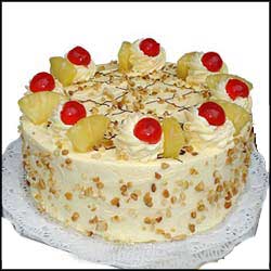 "Butterscotch cake -1.5kg (Eggless) - Click here to View more details about this Product